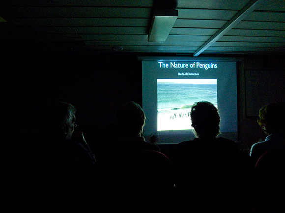 One of many lectures on Antarctica