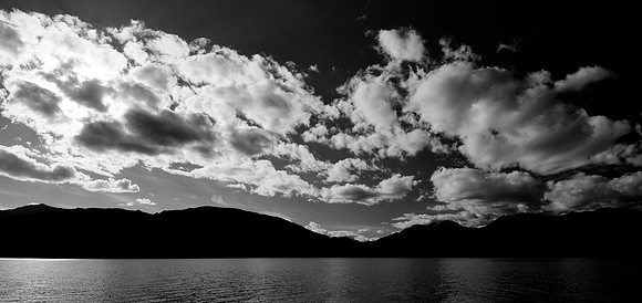 Sunset in Te Anau