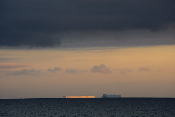 First iceberg, South Shetland Islands