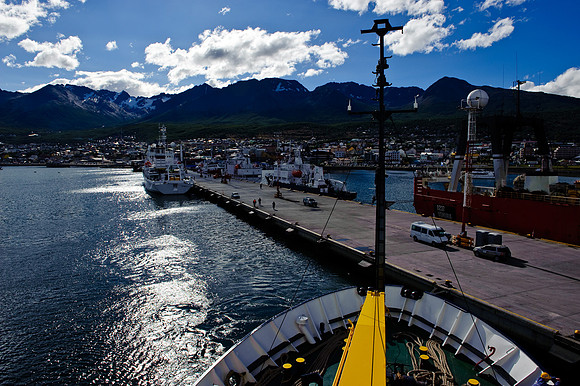 Departing for Antarctica